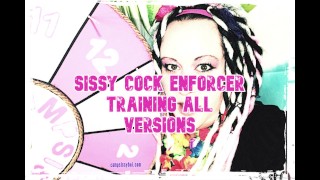 Sissy cock enforcer treinando todas as versões