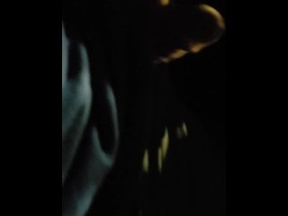 Jerking my hard cock in my car