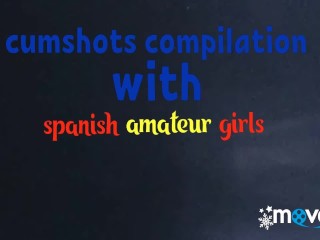 Cumshots Compilation(real Amateur Girls)