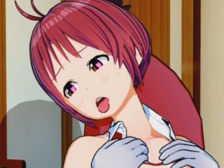 kyoko, petite, female orgasm, 3d