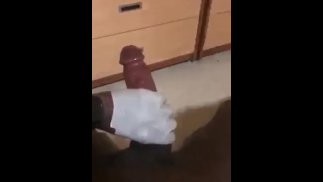 Первое использование перчаток