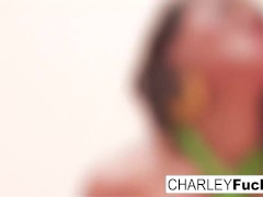 Busty Charley Decided To Play with herself