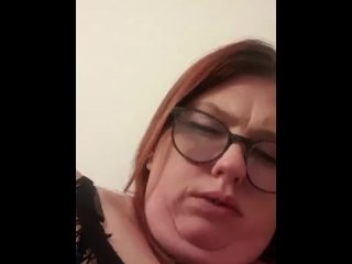 A little clip i made for a friend finish myself of. love my orgasm face BBW