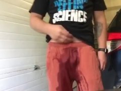 Piss in sweats solo