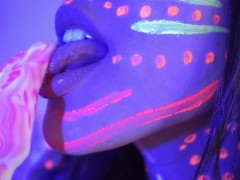 Salmakia- Sucking this big alien cock? Deepthroat