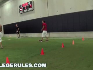 COLLEGE RULES Coedes Play A Friendly Game Of Strip Dodgeball screenshot number 0