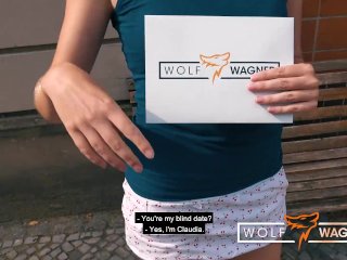 German Bimbo Claudia FUCKED by Italian macho! WOLF WAGNER wolfwagner.love