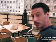 Preview 1 of German Bimbo Claudia FUCKED by Italian macho! WOLF WAGNER wolfwagner.love