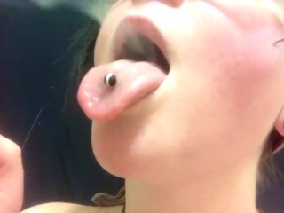 tattooed big tits, big tits, smokey mouths, milf