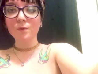 (Babygirl_goth) Alternative Girl Smoking Naked
