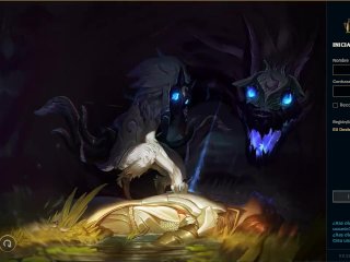 League of Legends - Kindred Login Screen (Alpha Client)