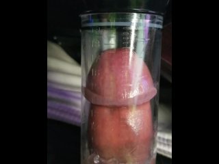 Cock almost too big for FleshPump Penis Pump