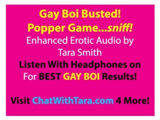Gay Boi Betrapt! Aangepaste Erotische Audio Biseksuele Aanmoediging JOI Humiiation