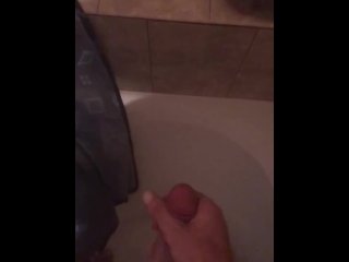 shower, masturbation, teen, cumshot