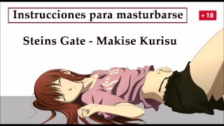 A Unique Experiment Featuring JOI Hetai In Spanish And Kurisu From Steins Gate