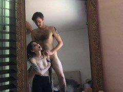 Fit Teen Gets Hairy Sweaty Armpits Fucked!