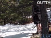 Preview 2 of Outtakes - I Want Your Cum! - Trailside Suckoff - Cum on Boots - BTS