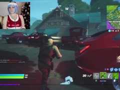 OmankoVivi as Rem Re:Zero Commentating First Time Playing FortNite XMAS