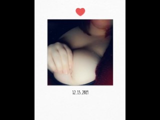 Jiggling my big tits