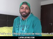 Preview 2 of Straight Latino Filmmaker Gets His Asshole Rammed On Camera