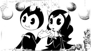 Bendy And Alice On Soborno Day