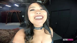 GIANTESS VORE CAGE - ASTRODOMINA 亚洲多米纳特里克斯 亚洲情妇皮革乳胶菲律宾 DOM