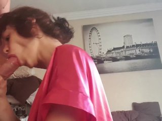 Girl getting deep throat facefucked and gags on the cock