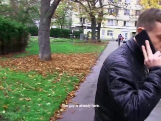 CZECH HUNTER 488 -  Two Random Strangers Picked And Have A Raw Threesome