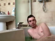 Swimmer Boy Wanks In Slime Bath