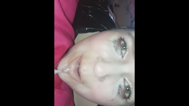 Watch Bondage Video:EXTREME DEEPTHROAT FACE FUCK CUM IN MOUTH WHILE HOGTIED - BONDAGE BLOWJOB