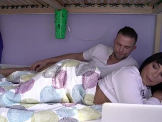 FakeHub - Raven college babe Valentina Ricci cheats on her BF