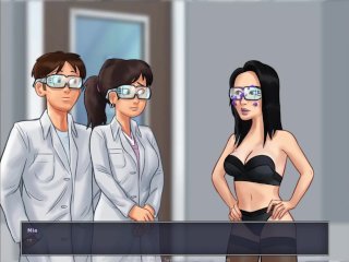 gamer girl, butt, schoolgirl, big boobs