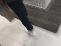 Extreme Risky BlowJob IN a MOLL | Public Charge Room Sex