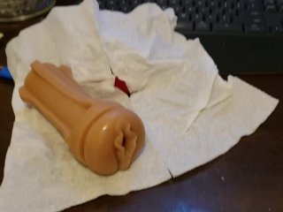 strokin my cock