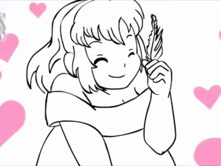 verified amateurs, teen, undertale frisk, cartoon