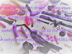 Masturbation en lingerie rouge (voir vidéo complète sur Vends Ta Culotte)