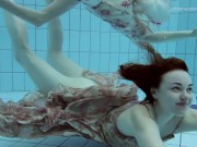 Preview 3 of Anna Netrebko and Lada Poleshuk underwater lesbos
