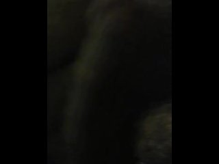 Stroking my hard dick after waking up. It can't be helped