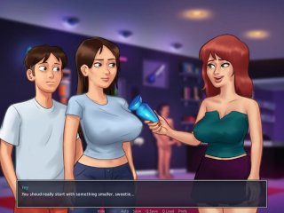 cartoon, gamer girl, uncensored, big boobs