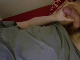 Exploding Cum all over my Shirt