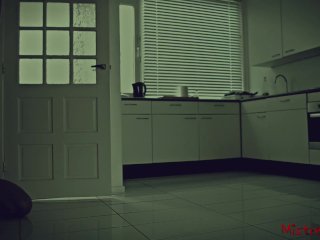 Mistress Cuckold Stays at home while Mistress Kym go out (key on her ankle