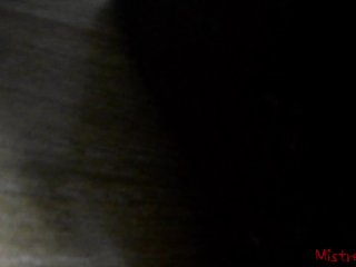 Femdom worship Mistress Kym socks and feet (POV)