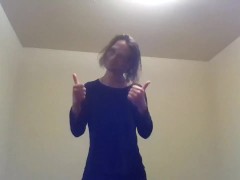Fully Clothed Transgirl, Just Wishing You A Happy Birthday!! ^__^ (SFW)
