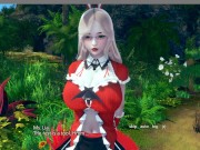 Preview 2 of AI Syoujyo [Hentai game] Ep.2 Virgin Santa fucks on desert island