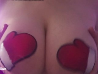 Sensual Christmas Tit Worship - Preview