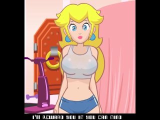 Super Princess Peach Bonus Game Gameplay By LoveSkySan69