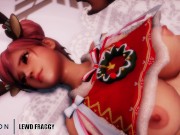 Preview 3 of Dead Or Alive - Honoka's Special Present [UNCENSORED HENTAI 4K]
