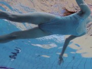 Preview 1 of Anna Netrebko super hot underwater hairy babe