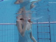 Preview 4 of Anna Netrebko super hot underwater hairy babe