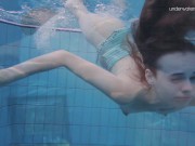 Preview 5 of Anna Netrebko super hot underwater hairy babe